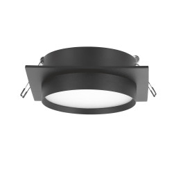 VIDEX lamp for GX53 recessed lamp Square Black (VL-SPF33S-B)