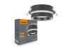 VIDEX recessed lamp for GX53 lamp Black (VL-SPF34R-B)