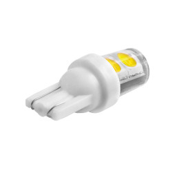 LED auto lamp T10-5050-4smd in silicone white 12V LEDUA