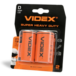 VIDEX R20P/D salt battery 2pcs BLISTER
