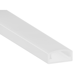 Aluminum profile for LED strip AL-81 2 meters white overhead LEDUA