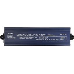 Power supply 120W IP67 12V 2 years warranty LEDUA