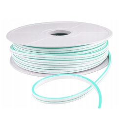 LED neon 5*11mm 12V 11W/m 120led IP65, blue led 2 years warranty (50m) LEDUA