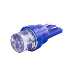 LED car lamp T10-1pc-concave LED blue 24V LEDUA