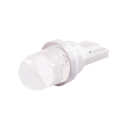 LED car lamp T10-1pc-round LED white 24V LEDUA