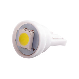LED car lamp T10-5050-1smd white 24V LEDUA