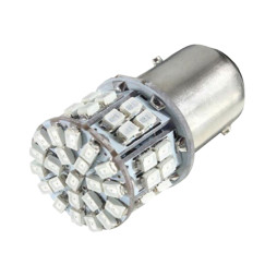 LED car lamp T25-1206-45SMD 1156 white 24V LEDUA