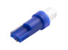 LED car lamp T5-1pc-round LED blue 24V LEDUA
