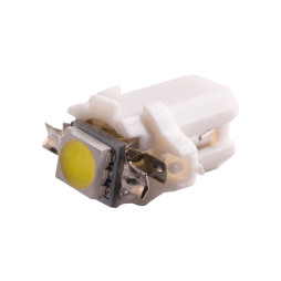 LED car lamp T5-B8.3-1smd-5050 white 24V LEDUA