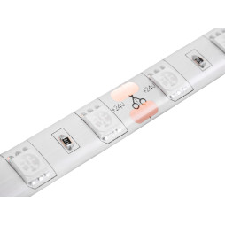 LED strip 5050-60led-10mm-24V 14.4W/m IP65 double board blue LEDUA