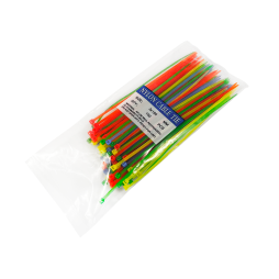 Assorted colored cable ties 150x3mm (100pcs.) LMA2755 Lemanso
