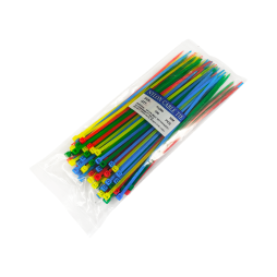Assorted colored cable ties 200x4mm (100pcs.) LMA2756 Lemanso