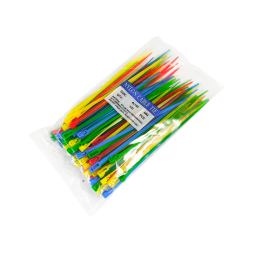 Assorted colored cable ties reusable 150x4mm (100pcs.) LMA2753 Lemanso