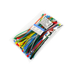 Multi-colored cable ties reusable 200x4mm (100pcs.) LMA2754 Lemanso