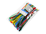 Multi-colored cable ties reusable 200x4mm (100pcs.) LMA2754 Lemanso