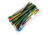 Multi-colored cable ties reusable 200x4mm (100pcs.) LMA2754 Lemanso