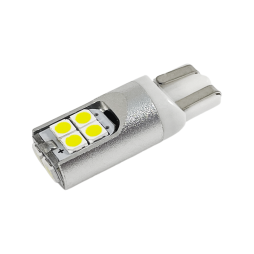 LED car lamp T10-3030-10SMD white 12-24V LEDUA