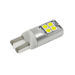 LED car lamp T10-3030-10SMD white 12-24V LEDUA