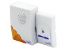 Doorbell Lemanso 12V LDB38 white with orange