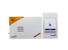 Doorbell Lemanso 12V LDB39 white with orange