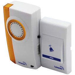 Doorbell Lemanso 12V LDB42 white with orange