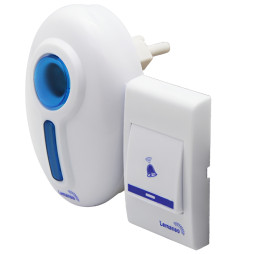 Doorbell Lemanso 230V LDB45 white with blue