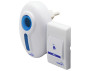 Doorbell Lemanso 230V LDB45 white with blue