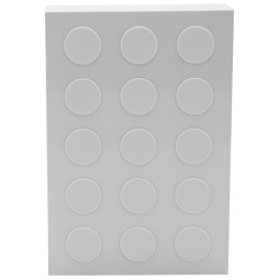 Mechanical bell ding-dong Lemanso 230V LDB30 large white