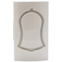 Mechanical bell ding-dong Lemanso 230V LDB32 white