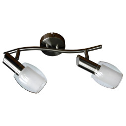 Spot light Lemanso ST137-2 double E14 / 9W matt chrome