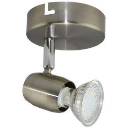 Spot Lemanso ST185-1 single GU10/50W matte chrome