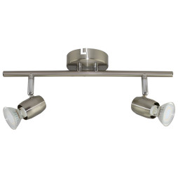 Spot Lemanso ST185-2 double GU10/50W matte chrome