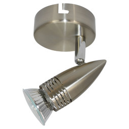 Spot Lemanso ST187-1 single GU10/50W matte chrome