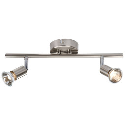 Spot Lemanso ST188-2 double GU10/50W matte chrome