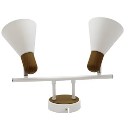 Spot Lemanso ST197-2 double E14/40W alder