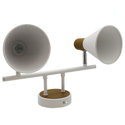 Spot Lemanso ST197-2 double E14/40W alder