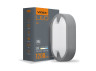 LED lamp IP65 oval VIDEX 15W 5000K gray
