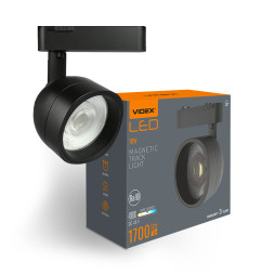 VIDEX LA78B MAGNETIC track lamp 18W 4000K 48V Black