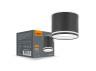 VIDEX GX53 surface-mounted lamp Black (VL-SPF35A-B)
