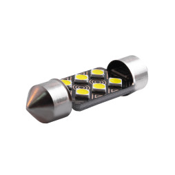 LED car lamp S85-36mm-6smd 3030 white 12V LEDUA