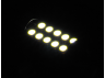 LED car lamp S85-41mm-10pcs 3030 white 12V LEDUA