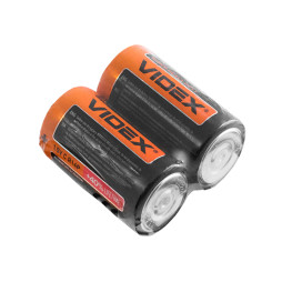 Salt battery C/R14 (medium barrel) (pack of 2) SHRINK Videx