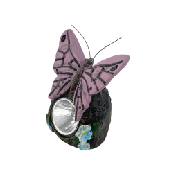 LED lawn lamp 1LED IP44 solar battery purple CAB124 Lemanso