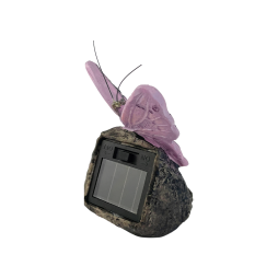 LED lawn lamp 1LED IP44 solar battery purple CAB124 Lemanso