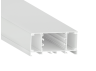 Aluminum profile for LED strip AL-39 2 meters white hanging/surface mounted LEDUA