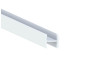 Aluminum profile for LED strip for glass AL-04-4 3 meters anodized LEDUA