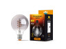 LED lamp VIDEX Filament G95FGD 4W E27 2100K dimmable graphite