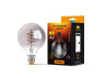 LED lamp VIDEX Filament G95FGD 4W E27 2100K dimmable graphite