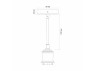 Decorative pendant lamp VIDEX VL-PD116IW E27 1.1m Metal white