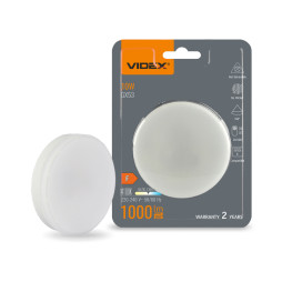 LED lamp VIDEX GX53 10W 4100K 220V